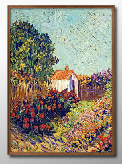 フィンセント ファン ゴッホ A3 サイズ ポスター アート おしゃれ 絵画 インテリア 北欧 イラスト マット紙 艶消し アートパネル 額 フレーム デザイン...