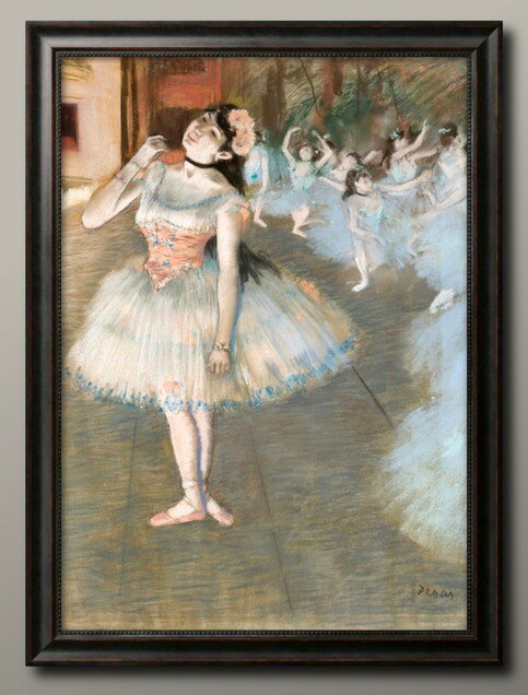 エドガー ドガ A3 サイズ ポスター アート おしゃれ 絵画 インテリア 北欧 イラスト マット紙 艶消し アートパネル 額 フレーム デザイン 壁掛け ギフ...