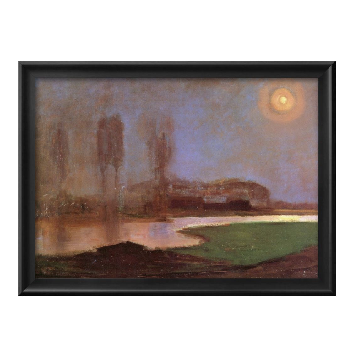 ピエト モンドリアン Summer Night A3 サイズ ポスター アート おしゃれ 絵画 インテリア 北欧 イラスト マット紙 艶消し アートパネル 額 ...