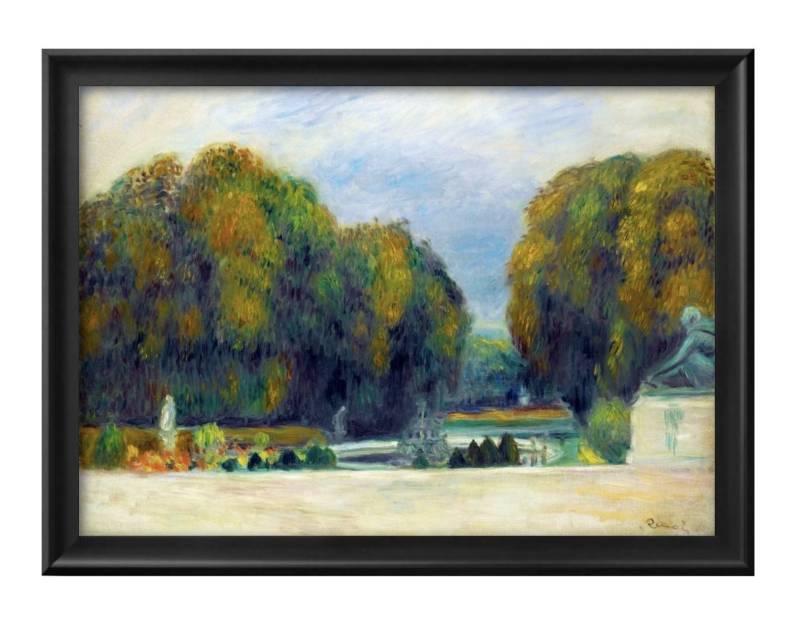 オーギュスト ルノワール ヴェルサイユ A3 サイズ ポスター アート おしゃれ 絵画 インテリア 北欧 イラスト マット紙 艶消し アートパネル 額 フレーム...