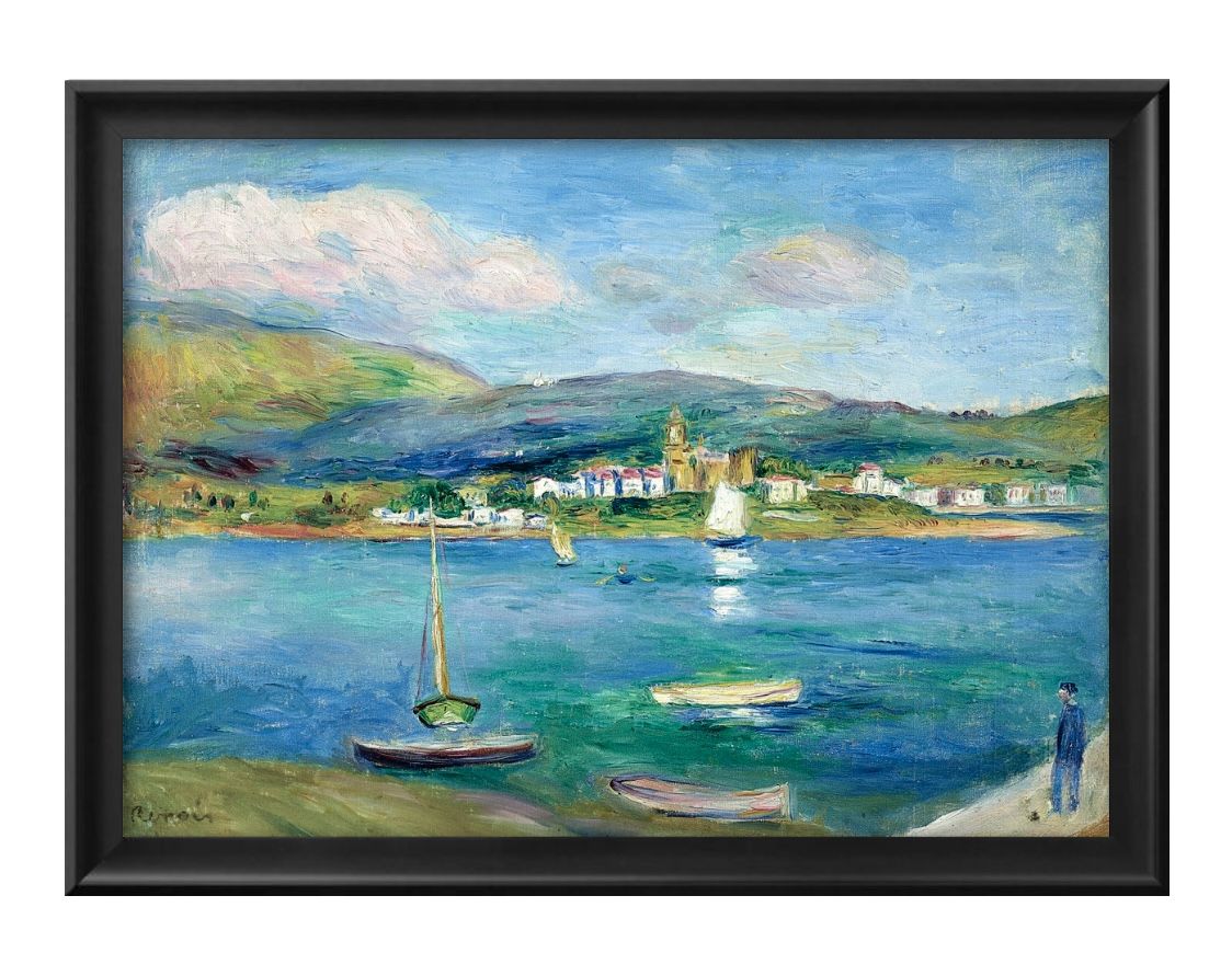 オーギュスト ルノワール A3 サイズ ポスター アート おしゃれ 絵画 インテリア 北欧 イラスト マット紙 艶消し アートパネル 額 フレーム デザイン 壁...