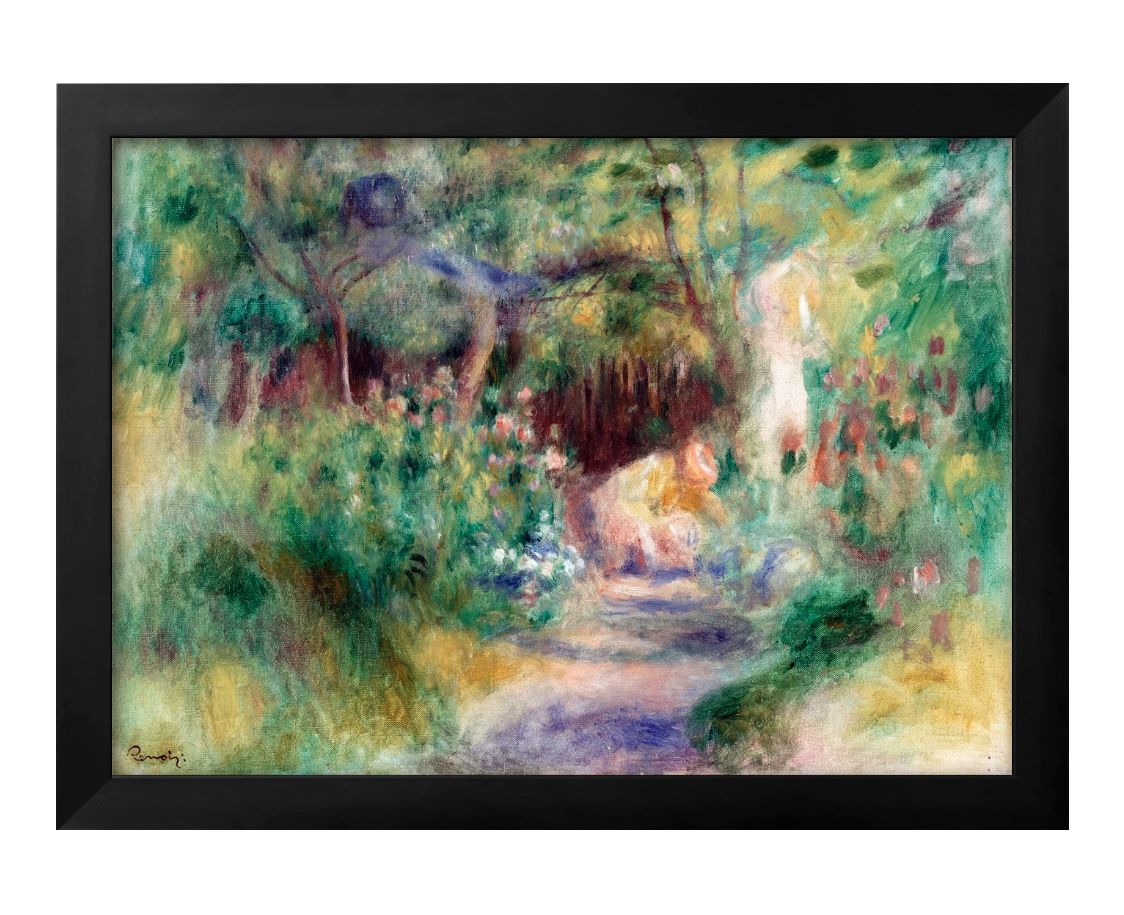 オーギュスト ルノワール A3 サイズ ポスター アート おしゃれ 絵画 インテリア 北欧 イラスト マット紙 艶消し アートパネル 額 フレーム デザイン 壁...