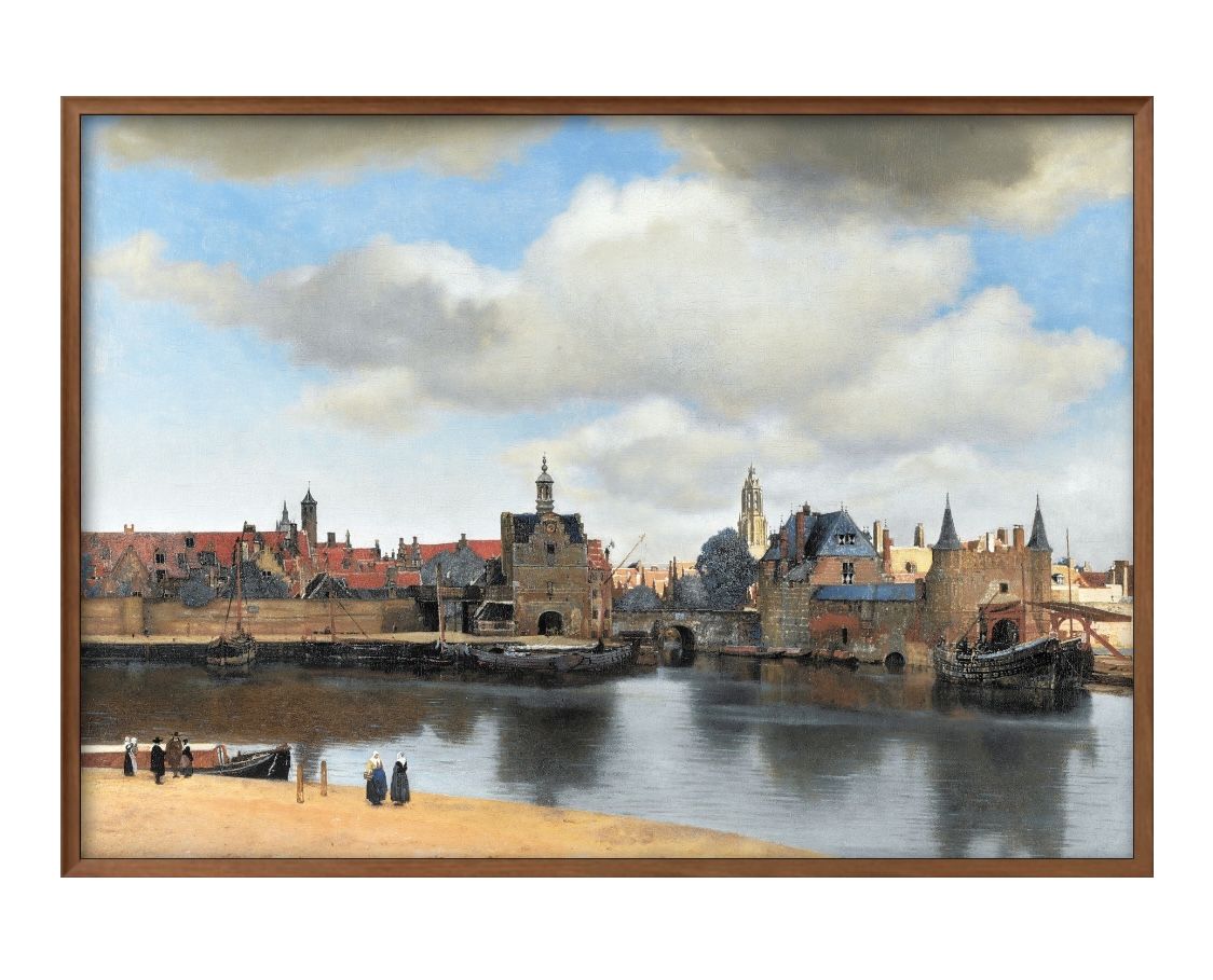 ヨハネス フェルメール A3 サイズ ポスター アート おしゃれ 絵画 インテリア 北欧 イラスト マット紙 艶消し アートパネル 額 フレーム デザイン 壁掛...