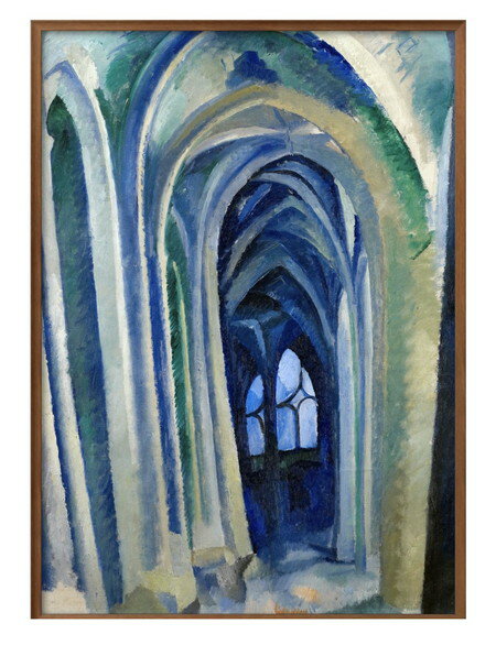 ロベール ドローネー サンセヴラン A3 サイズ ポスター アート おしゃれ 絵画 インテリア 北欧 イラスト マット紙 艶消し アートパネル 額 フレーム デ...