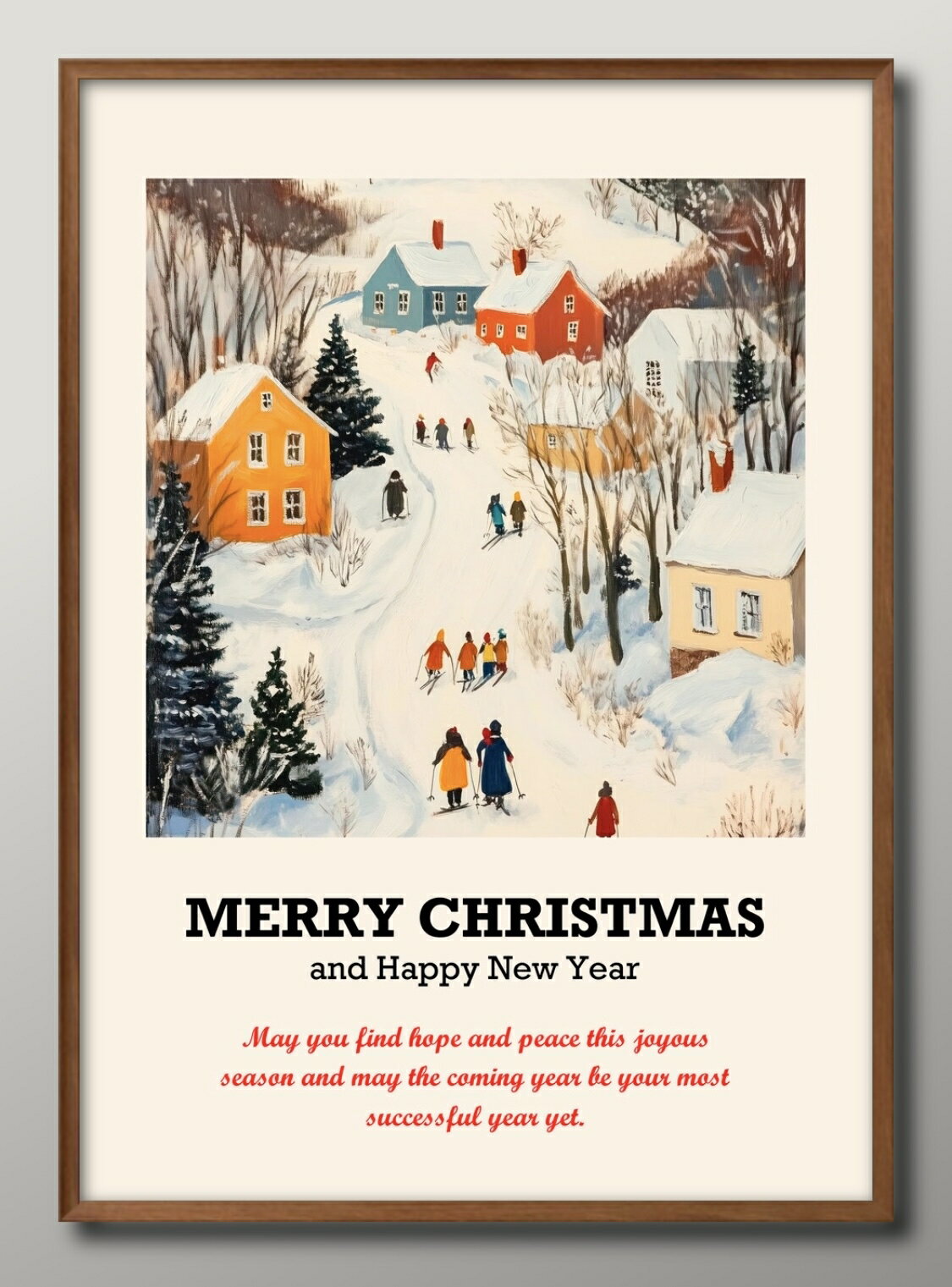 ꡼ꥹޥ Xmas Christmas 󥿥 ӥơ饹 A3  ݥ    ƥꥢ ̲ 饹 ...