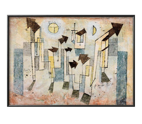 パウル クレー Mural from the Temple of Longing A3 サイズ ポスター アート おしゃれ 絵画 インテリ..