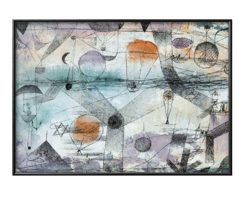 パウル クレー In the realm of air A3 サイズ ポスター アート おしゃれ 絵画 インテリア 北欧 イラスト マット紙 艶消し アートパネ...