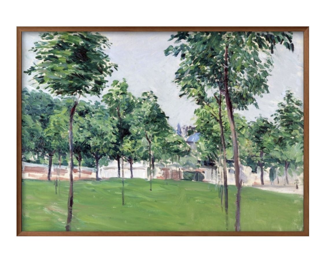 ギュスターヴ カイユボット Promenade at Argenteuil A3 サイズ ポスター アート おしゃれ 絵画 インテリア 北欧 イラスト マット紙...