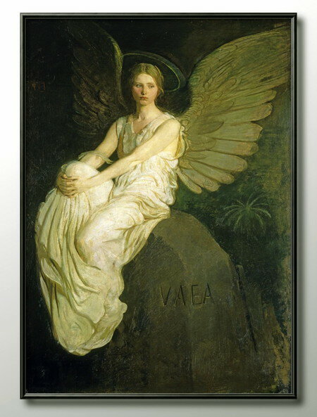 アボット ハンダーソン セイヤー Stevenson Memorial A3 サイズ ポスター アート おしゃれ 絵画 インテリア 北欧 イラスト マット紙 艶...