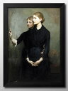 アボット ハンダーソン セイヤー The Sisters A3 サイズ ポスター アート おしゃれ 絵画 インテリア 北欧 イラスト マット紙 艶消し アートパ...