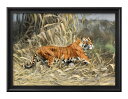 フリードリヒ ヴィルヘルム クーナート Reclining Tiger A3 サイズ ポスター アート おしゃれ 絵画 インテリア 北欧 イラスト マット紙 艶...