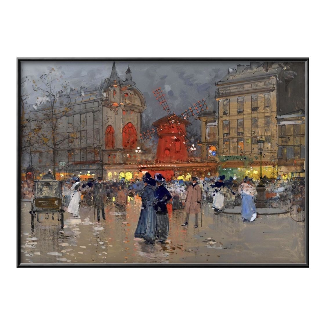 ウジェーヌ ガリエン=ラルー A3 サイズ ポスター アート おしゃれ 絵画 インテリア 北欧 イラスト マット紙 艶消し アートパネル 額 フレーム デザイン...