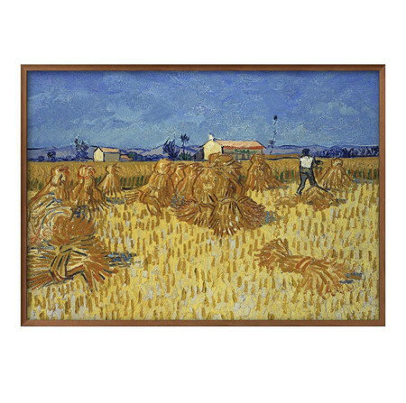 フィンセント ファン ゴッホ プロヴァンスの収穫 A3 サイズ ポスター アート おしゃれ 絵画 インテリア 北欧 イラスト マット紙 艶消し アートパネル 額...