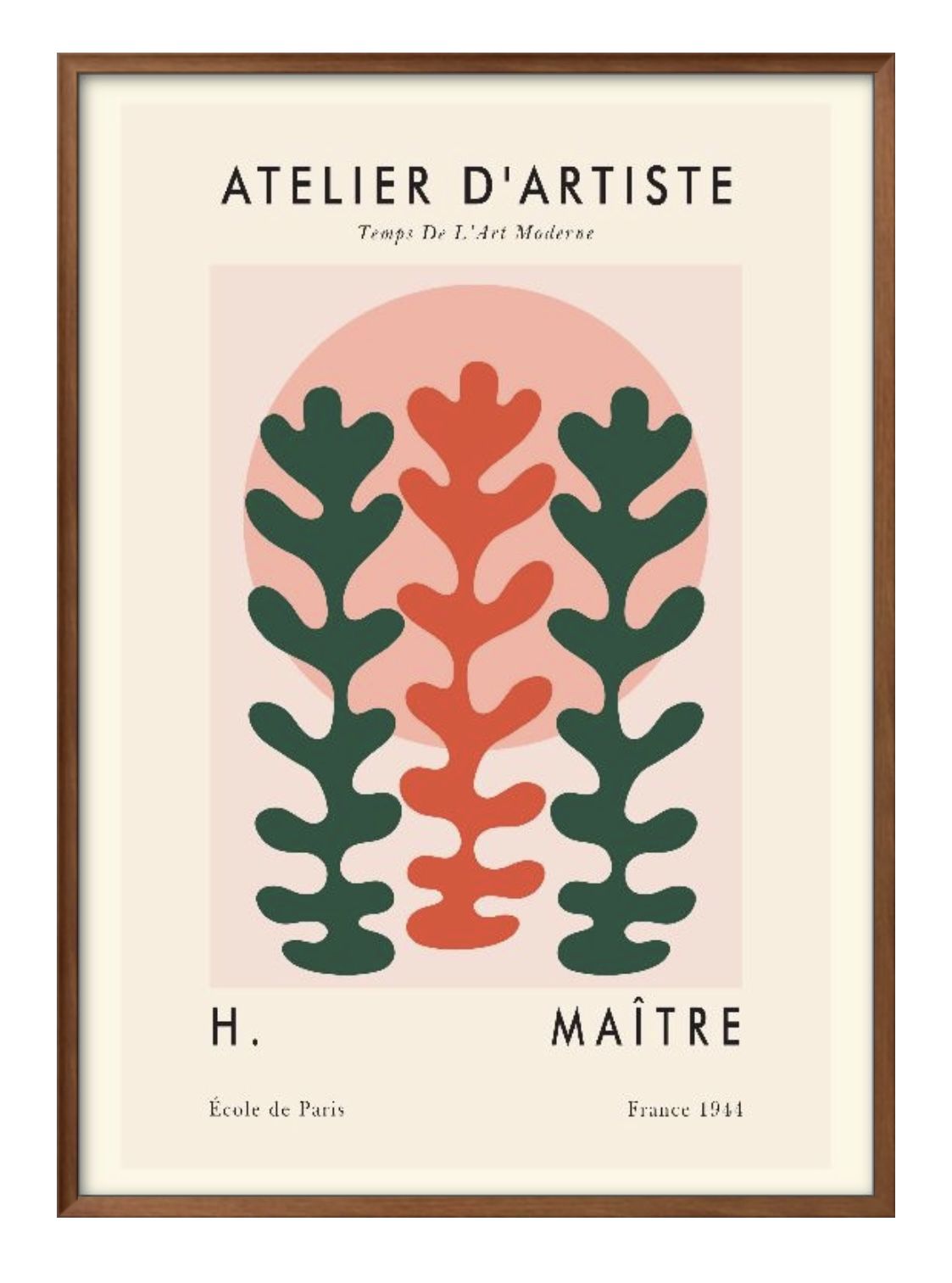 マティス モチーフ A3 サイズ ポスター アート おしゃれ 絵画 インテリア 北欧 イラスト マット紙 艶消し アートパネル 額 フレーム デザイン 壁掛け ...