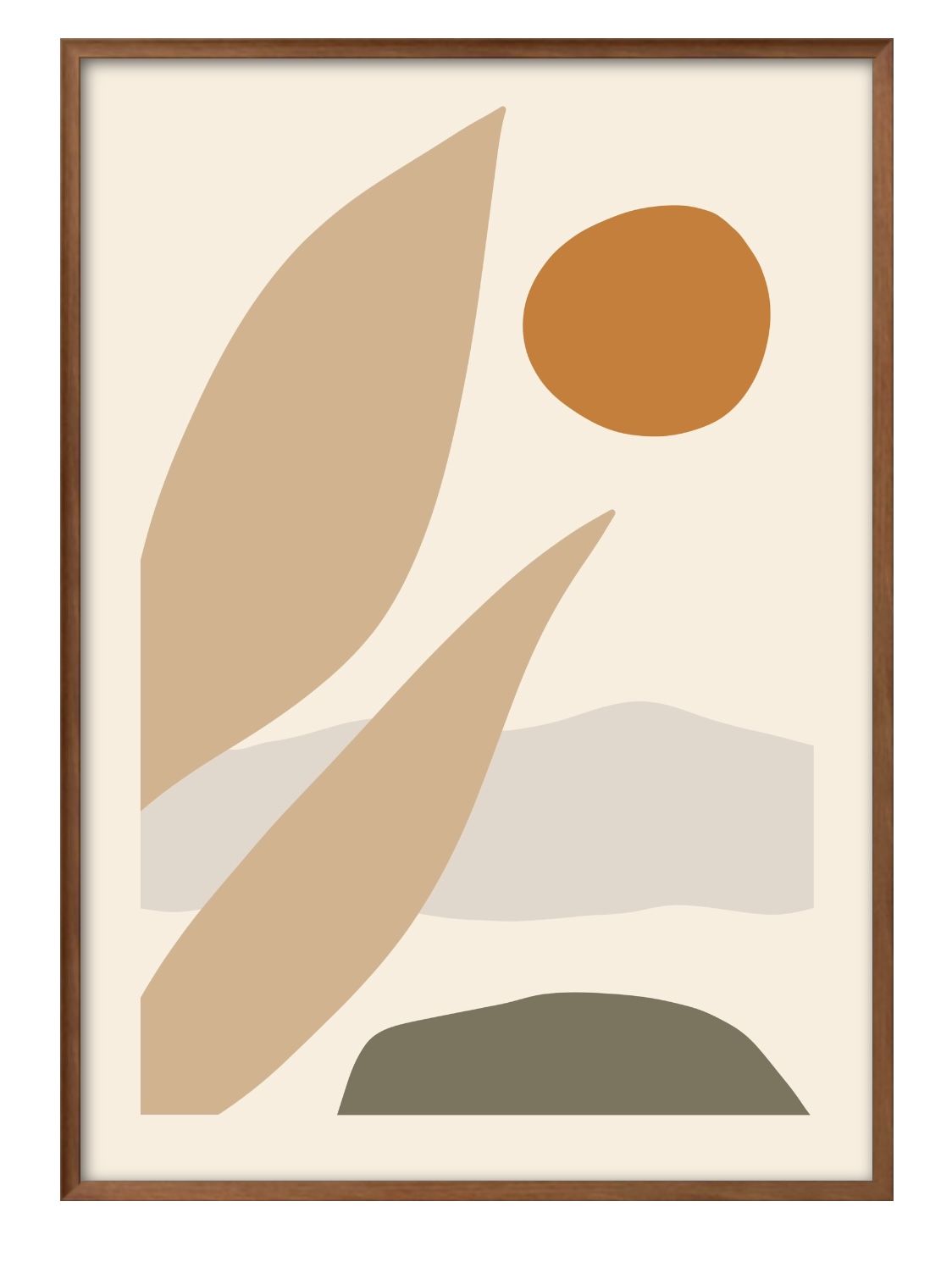 モダン デザイン A3 サイズ ポスター アート おしゃれ 絵画 インテリア 北欧 イラスト マット紙 艶消し アートパネル 額 フレーム デザイン 壁掛け ギ...