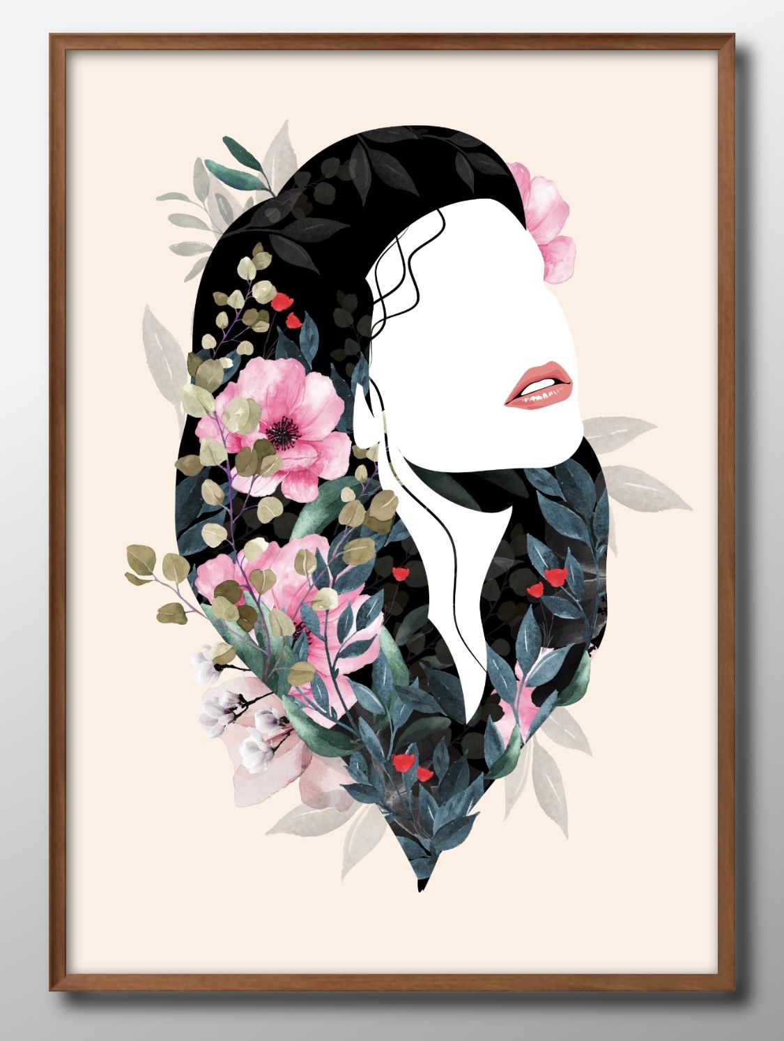 デザイン モダン A3 サイズ ポスター アート おしゃれ 絵画 インテリア 北欧 イラスト マット紙 艶消し アートパネル 額 フレーム デザイン 壁掛け ギ...