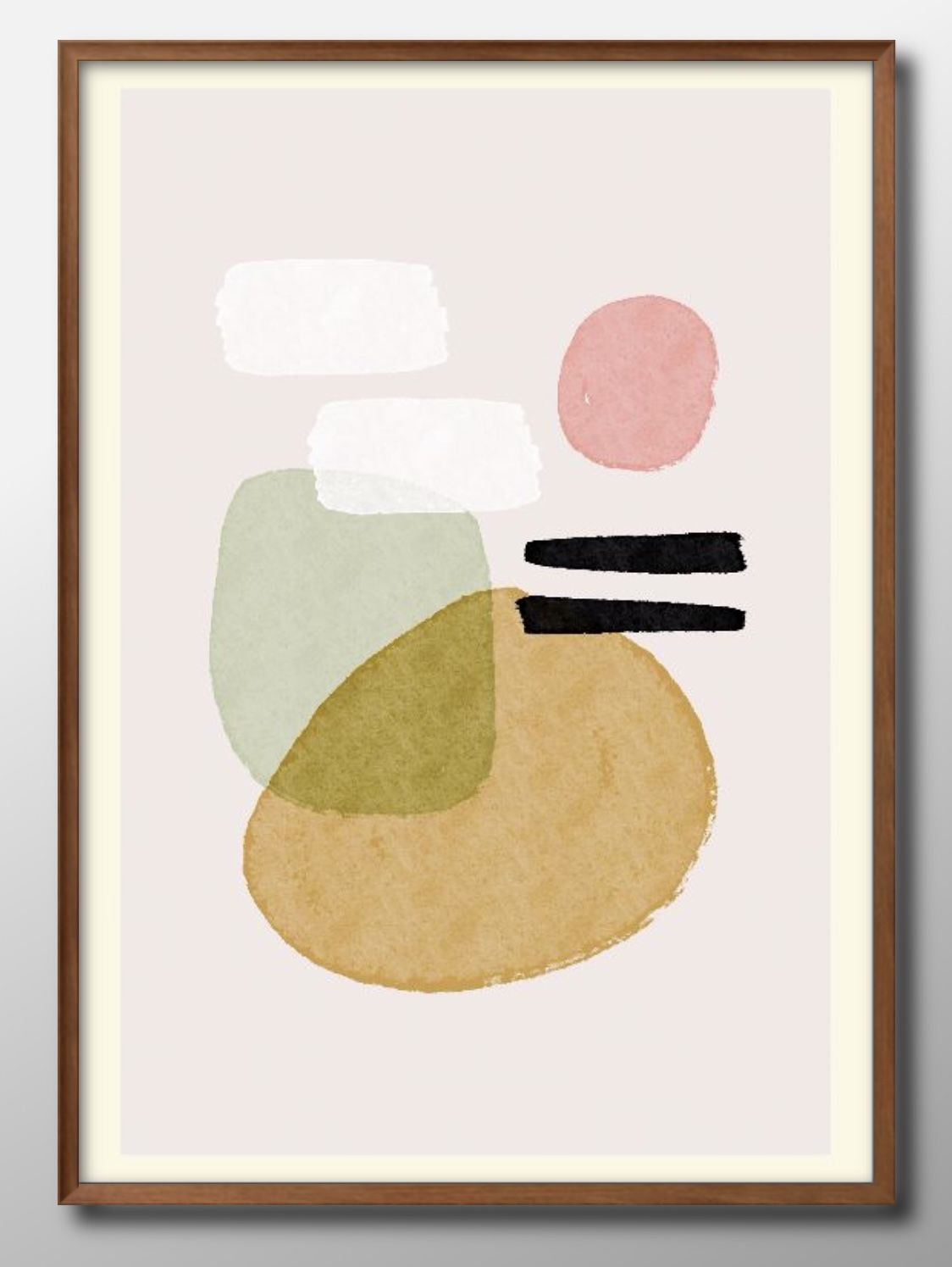 抽象画 モダン 北欧 A3 サイズ ポスター アート おしゃれ 絵画 インテリア 北欧 イラスト マット紙 艶消し アートパネル 額 フレーム デザイン 壁掛け...