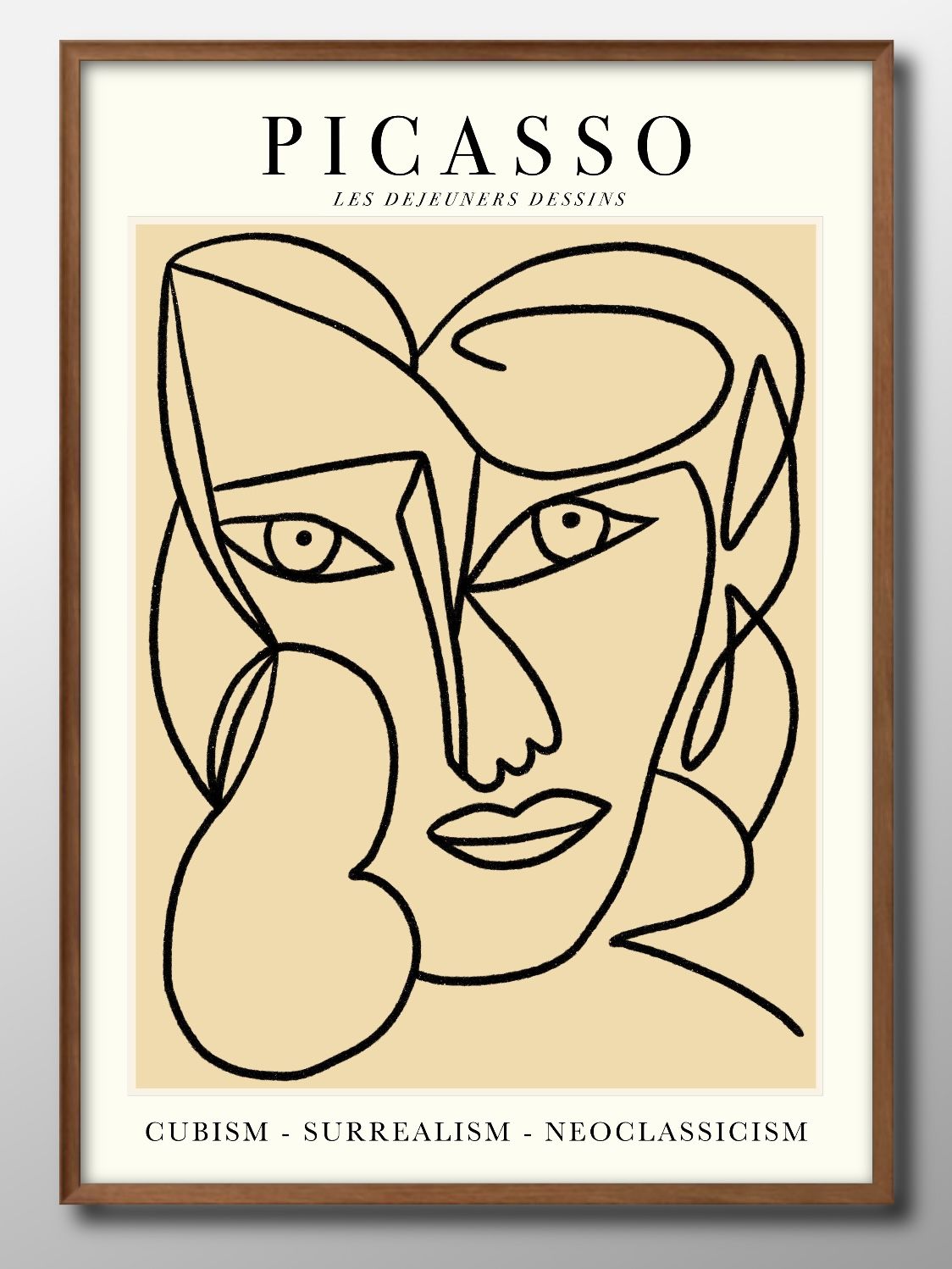 パブロ ピカソ A3 サイズ ポスター アート おしゃれ 絵画 インテリア 北欧 イラスト マット紙 艶消し アートパネル 額 フレーム デザイン 壁掛け ギフ...