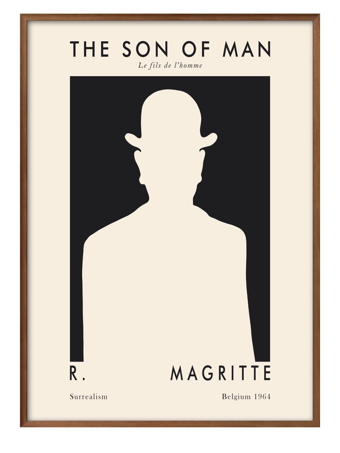 ルネ マグリッド A3 サイズ ポスター アート おしゃれ 絵画 インテリア 北欧 イラスト マット紙 艶消し アートパネル 額 フレーム デザイン 壁掛け ギ...