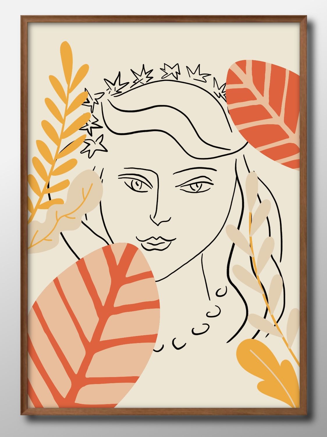 マティスに憧れて A3 サイズ ポスター アート おしゃれ 絵画 インテリア 北欧 イラスト マット紙 艶消..