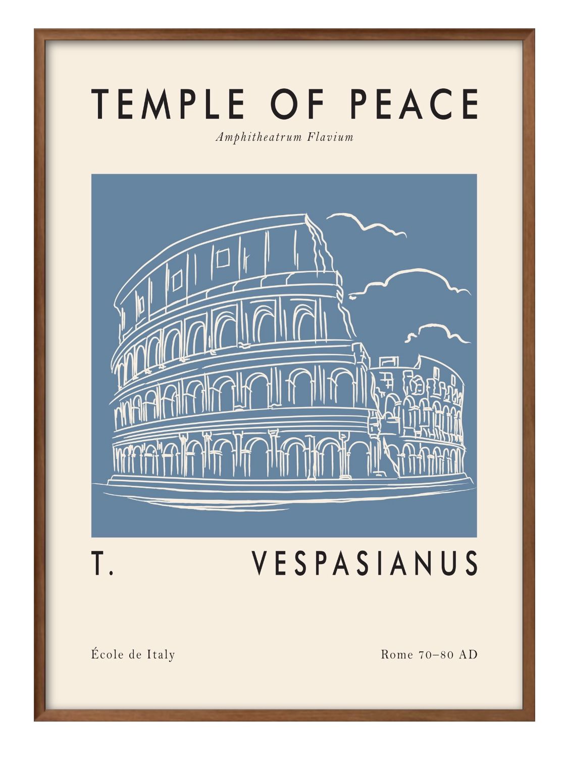 デザイン コロッセオ A3 サイズ ポスター アート おしゃれ 絵画 インテリア 北欧 イラスト マット紙 艶消し アートパネル 額 フレーム デザイン 壁掛け...