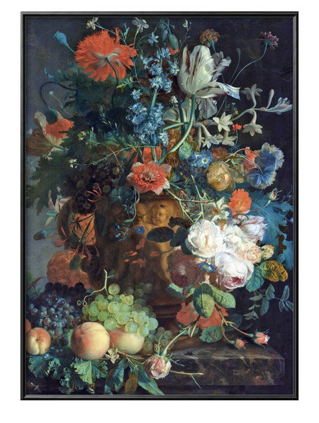 フラワー 花 A3 サイズ ポスター アート おしゃれ 絵画 インテリア 北欧 イラスト マット紙 艶消し ア..