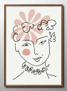 ラインアート A3 サイズ ポスター アート おしゃれ 絵画 インテリア 北欧 イラスト マット紙 艶消し アートパネル 額 フレーム デザイン 壁掛け ギフト...
