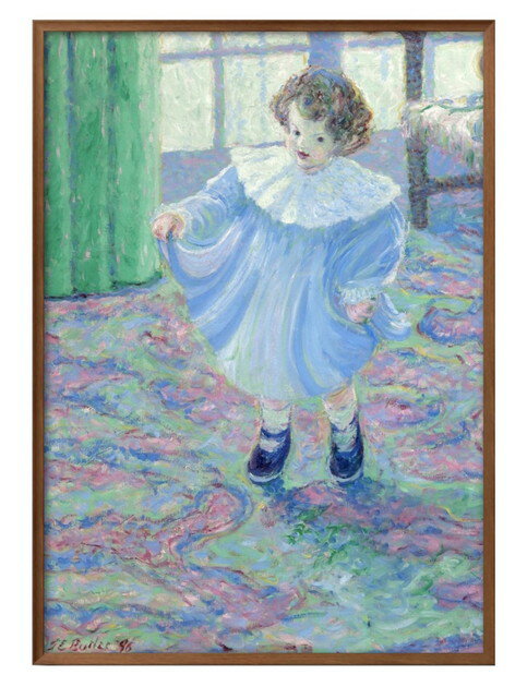 セオドア アール バトラー Lilly Butler A3 サイズ ポスター アート おしゃれ 絵画 インテリア 北欧 イ..