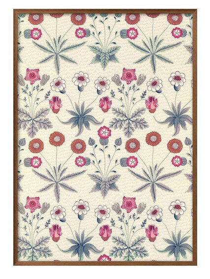 ウィリアム モリス Daisy A3 サイズ ポスター アート おしゃれ 絵画 インテリア 北欧 イラスト マット紙 艶消し アートパネル 額 フレーム デザイ...