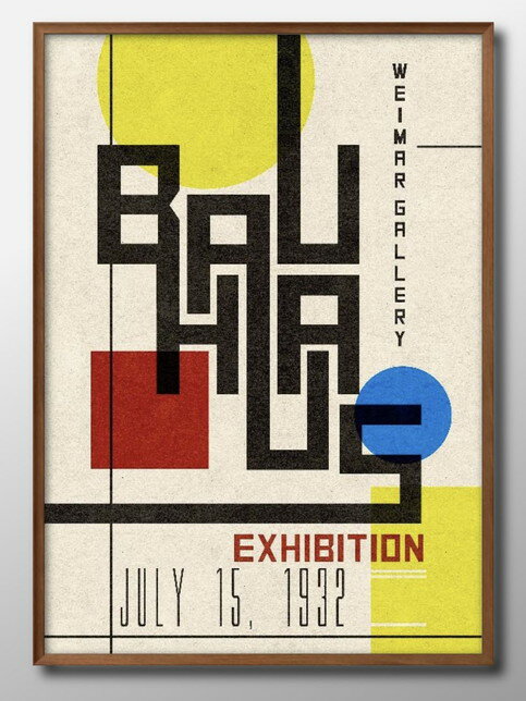 Хϥ BAUHAUS  A3  ݥ    ƥꥢ ̲ 饹 ޥåȻ ä ȥѥͥ  ե졼 ...