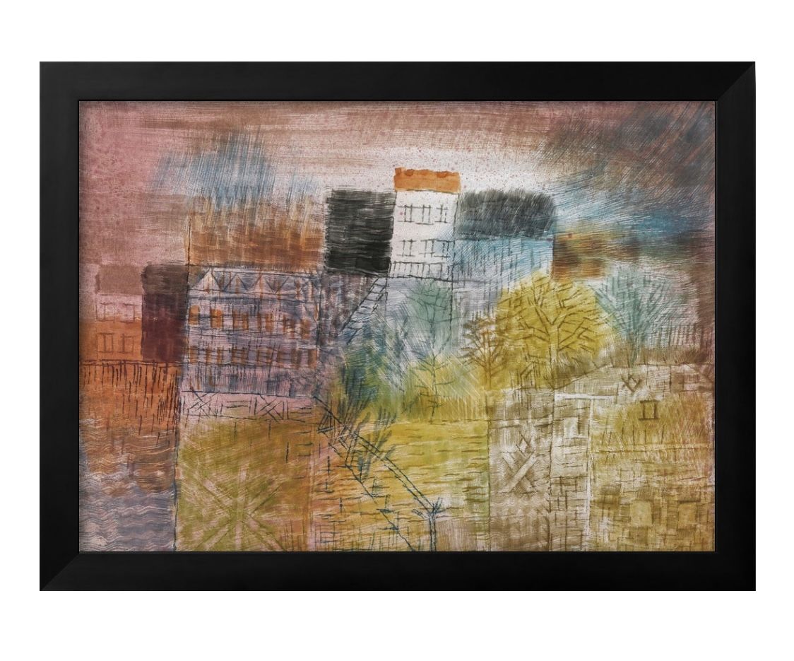 パウル クレー Early Spring In H. A3 サイズ ポスター アート おしゃれ 絵画 インテリア 北欧 イラスト マット紙 艶消し アートパネル...