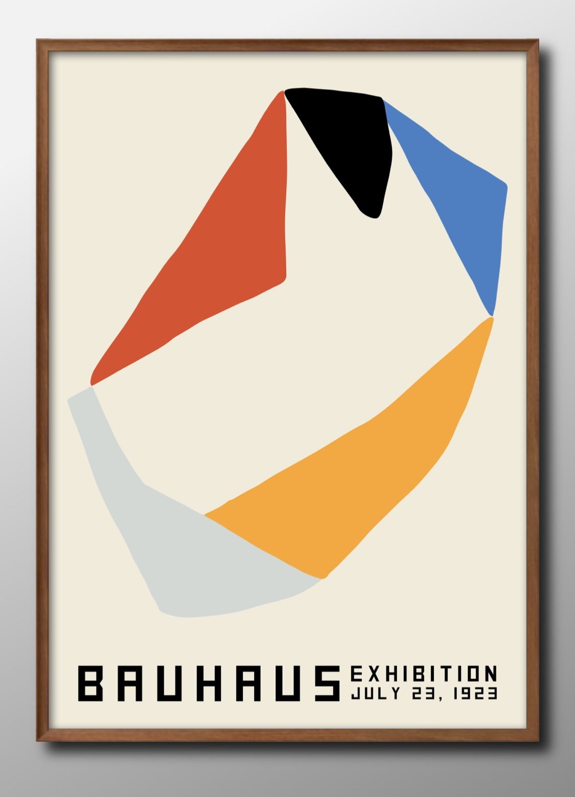 バウハウス BAUHAUS モダン A3 サイズ ポスター アート おしゃれ 絵画 インテリア 北欧 イラスト マット紙 艶消し アートパネル 額 フレーム デ...