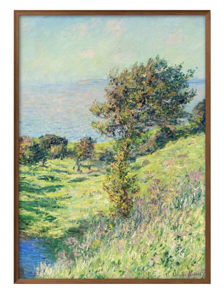 クロード モネ Coup de vent A3 サイズ ポスター アート おしゃれ 絵画 インテリア 北欧 イラスト マット紙 艶消し アートパネル 額 フレー...