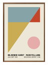バウハウス BAUHAUS A3 サイズ ポスター アート おしゃれ 絵画 インテリア 北欧 イラスト マット紙 艶消し アートパネル 額 フレーム デザイン ...