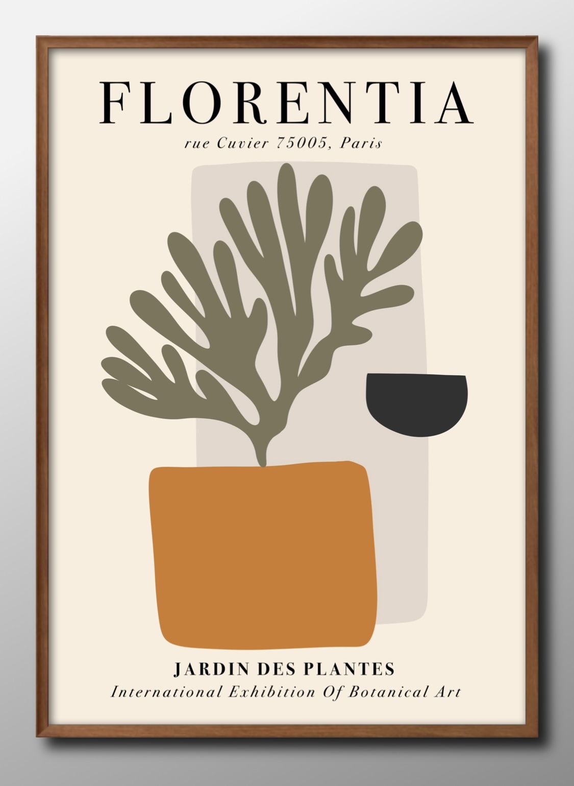 ボタニカル 観葉植物 人気 A3 サイズ ポスター アート おしゃれ 絵画 インテリア 北欧 イラスト マット..