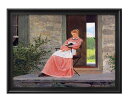 ウィンスロー ホーマーGirl Reading On A Stone Porch A3 サイズ ポスター アート おしゃれ 絵画 インテリア 北欧 イラスト マ...