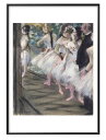 エドガー ドガ The Ballet A3 サイズ ポスター アート おしゃれ 絵画 インテリア 北欧 イラスト マット紙 艶消し アートパネル 額 フレーム ...