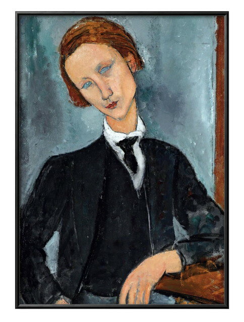 アメデオ モディリアーニ Portrait de Baranowski A3 サイズ ポスター アート おしゃれ 絵画 インテリア 北欧 イラスト マット紙 艶...