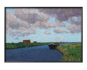 アルフレッド ゾフ Landschaft Belgien A3 サイズ ポスター アート おしゃれ 絵画 インテリア 北欧 イラスト マット紙 艶消し アートパ...