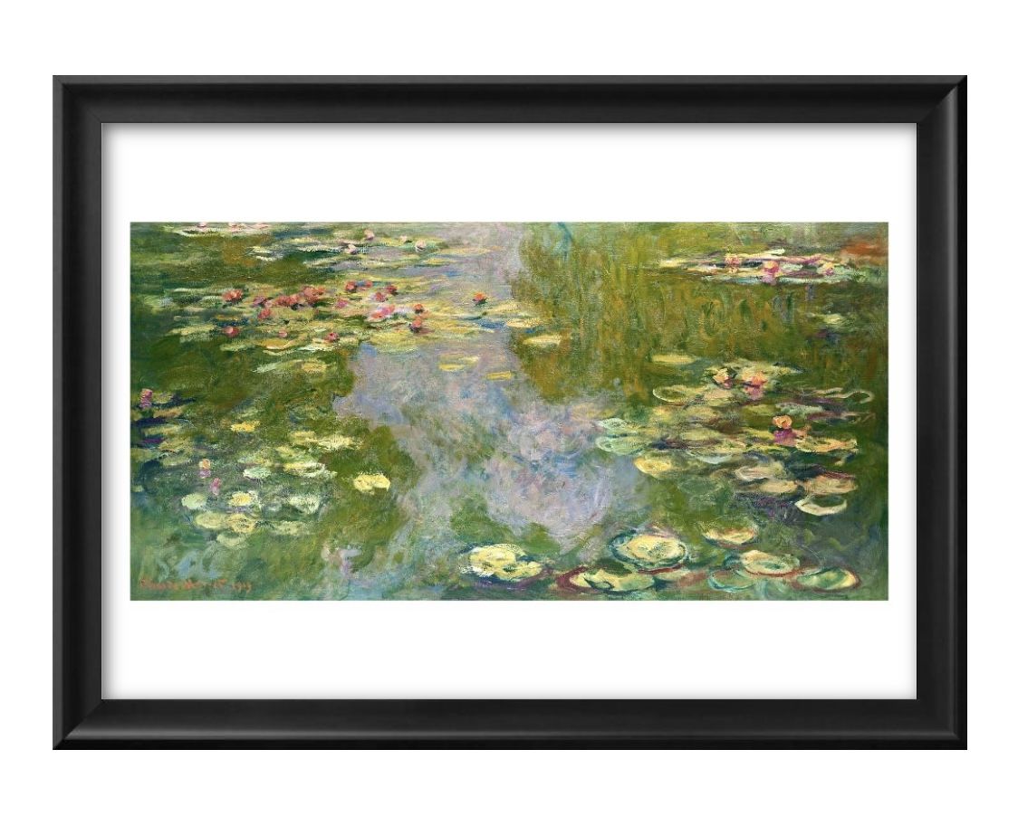 クロード モネ 睡蓮 A3 サイズ ポスター アート おしゃれ 絵画 インテリア 北欧 イラスト マット紙 艶消し アートパネル 額 フレーム デザイン 壁掛け ギフト 新築祝い ディスプレイ 速達 送料無料