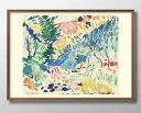 アンリ マティス マチス LandscapeAtCollioure A3 サイズ ポスター アート おしゃれ 絵画 インテリア 北欧 イラスト マット紙 艶消し...
