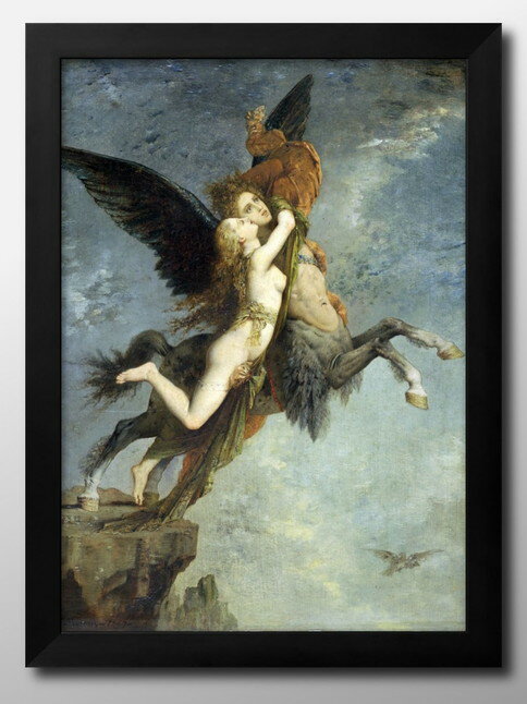 ギュスターヴ モロー The Chimera A3 サイズ ポスター アート おしゃれ 絵画 インテリア 北欧 イラスト マット紙 艶消し アートパネル 額 フ...