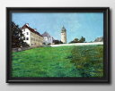 ヴィルヘルム トリュブナー A View of Frauenchiemsee A3 サイズ ポスター アート おしゃれ 絵画 インテリア 北欧 イラスト マット...