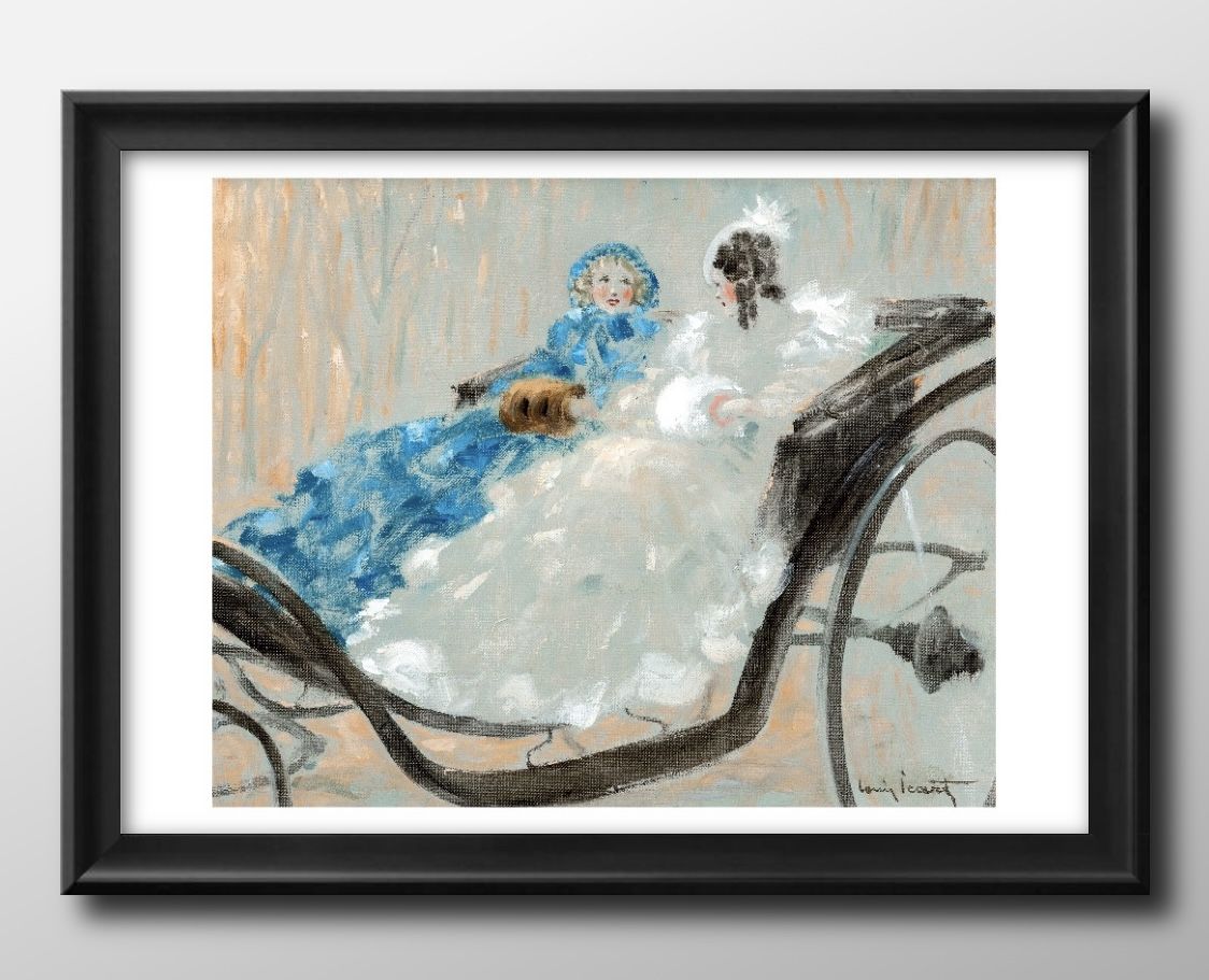 ルイ イカール A3 サイズ ポスター アート おしゃれ 絵画 インテリア 北欧 イラスト マット紙 艶消し アートパネル 額 フレーム デザイン 壁掛け ギフ...