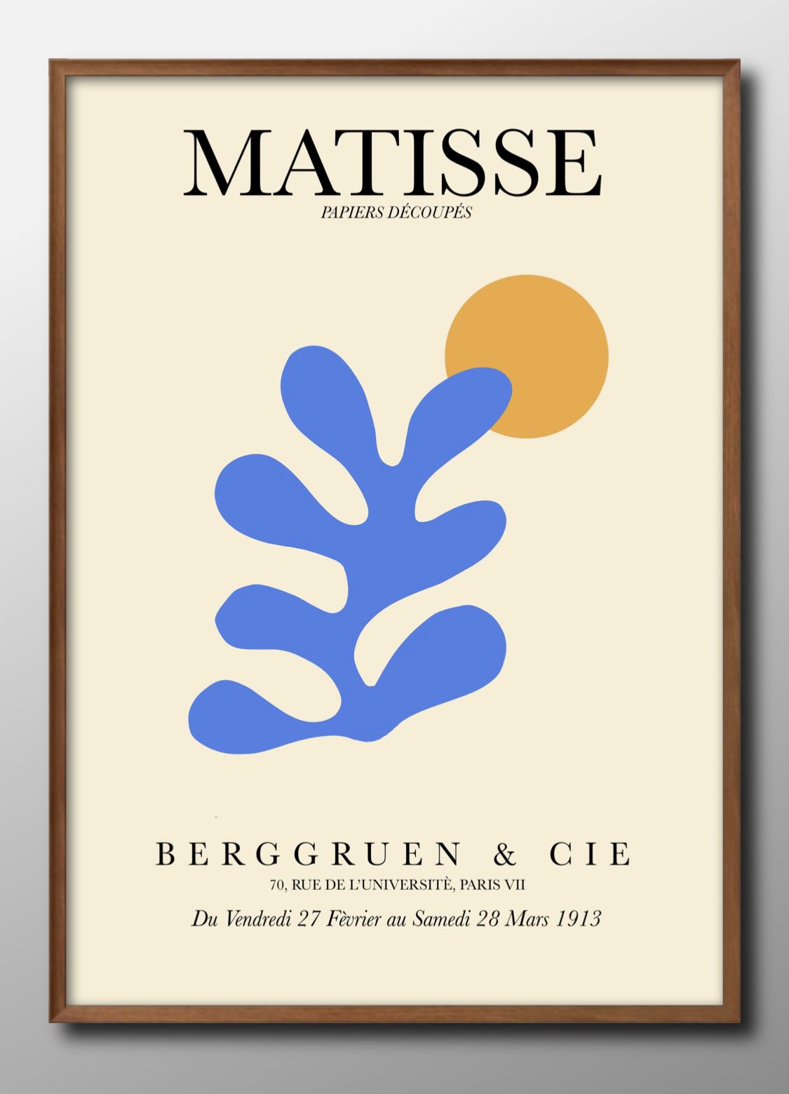 アンリ マティス マチス A3 サイズ ポスター アート おしゃれ 絵画 インテリア 北欧 イラスト マット紙 艶消し アートパネル 額 フレーム デザイン 壁...