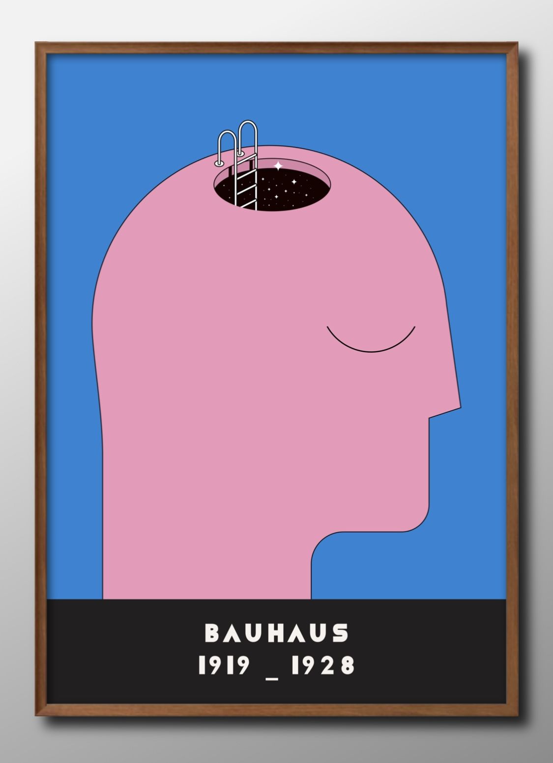 Хϥ BAUHAUS  A3  ݥ    ƥꥢ ̲ 饹 ޥåȻ ä ȥѥͥ  ե졼 ...