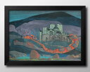 ニコライ リョーリフ The Doomed City A3 サイズ ポスター アート おしゃれ 絵画 インテリア 北欧 イラスト マット紙 艶消し アートパネル...