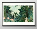アンリ ルソー A3 サイズ ポスター アート おしゃれ 絵画 インテリア 北欧 イラスト マット紙 艶消し アートパネル 額 フレーム デザイン 壁掛け ギフ...