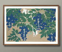 神坂雪佳 A3 サイズ ポスター アート おしゃれ 絵画 インテリア 北欧 イラスト マット紙 艶消し アートパネル 額 フレーム デザイン 壁掛け ギフト 新築祝い ディスプレイ 速達 送料無料