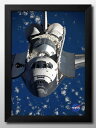 スペースシャトル 写真 A3 サイズ ポスター アート おしゃれ 絵画 インテリア 北欧 イラスト マット紙 艶消し アートパネル 額 フレーム デザイン 壁掛...